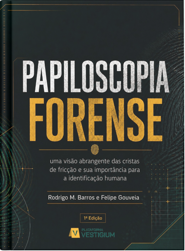 Livro Papiloscopia Forense, primeira edição